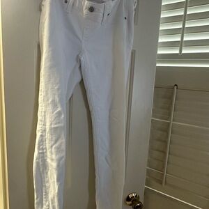 Madewell Maternity Skinny Jeans in White